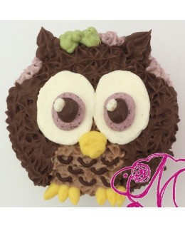 FC022 貓頭鷹 Cupcake
